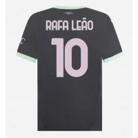 Dres AC Milan Rafael Leao #10 Tretina 2024-25 Krátky Rukáv